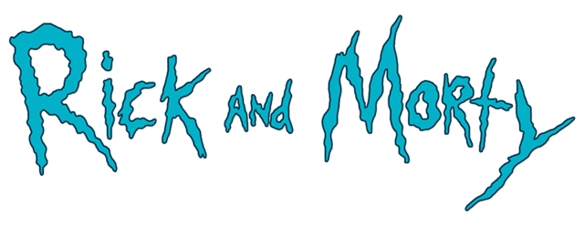 Rick and Morty Lettering